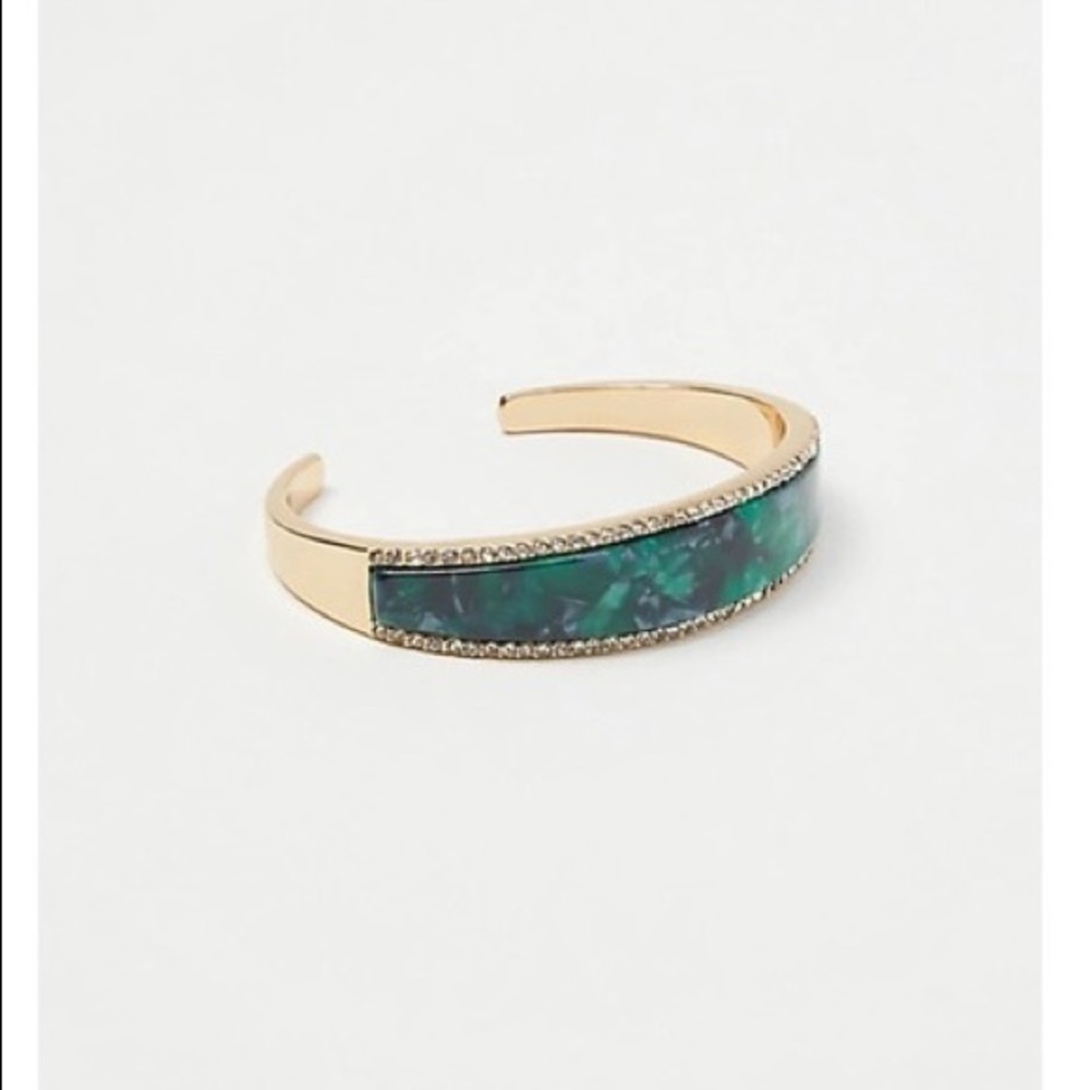 Ann Taylor Tortoiseshell Print Cuff Bracelet